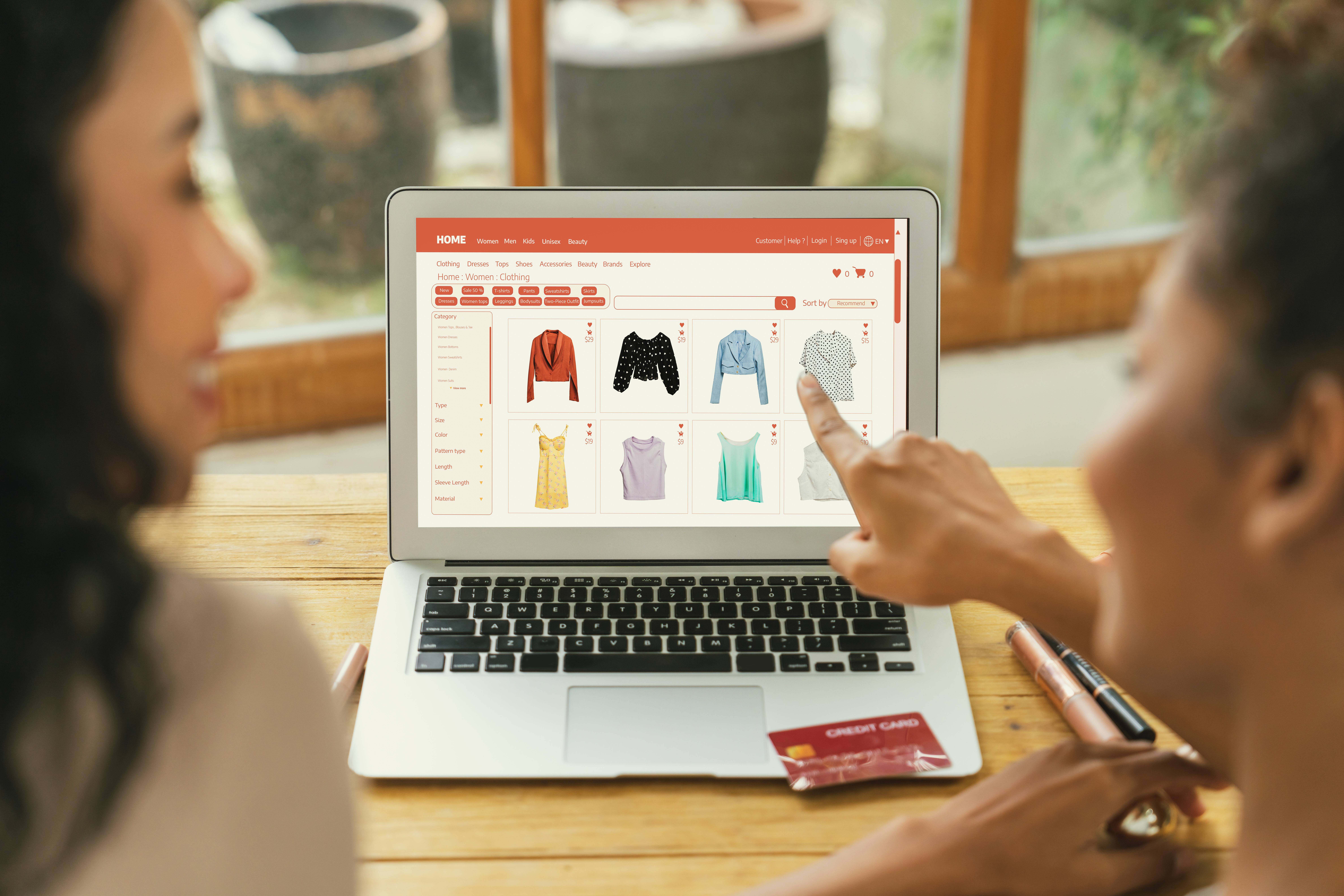 Design individual da loja online de Unitcartric